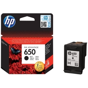 ראש דיו מקורי שחור HP 650