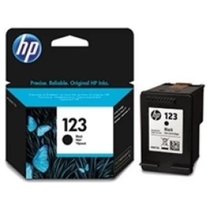 ראש דיו מקורי שחור HP 123
