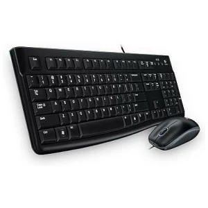 סט מקלדת ועכבר חוטיים Logitech MK120