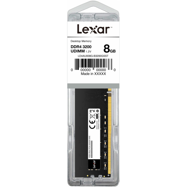 Lexar DIMM 8GB DDR4 3200Mhz