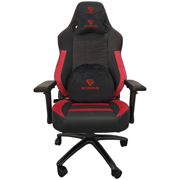 כיסא Scorpius Pro שחור אדום