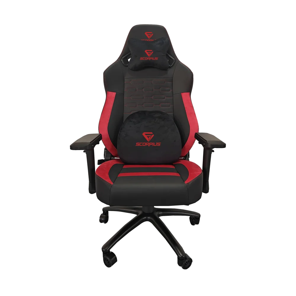 כיסא Scorpius Pro שחור אדום