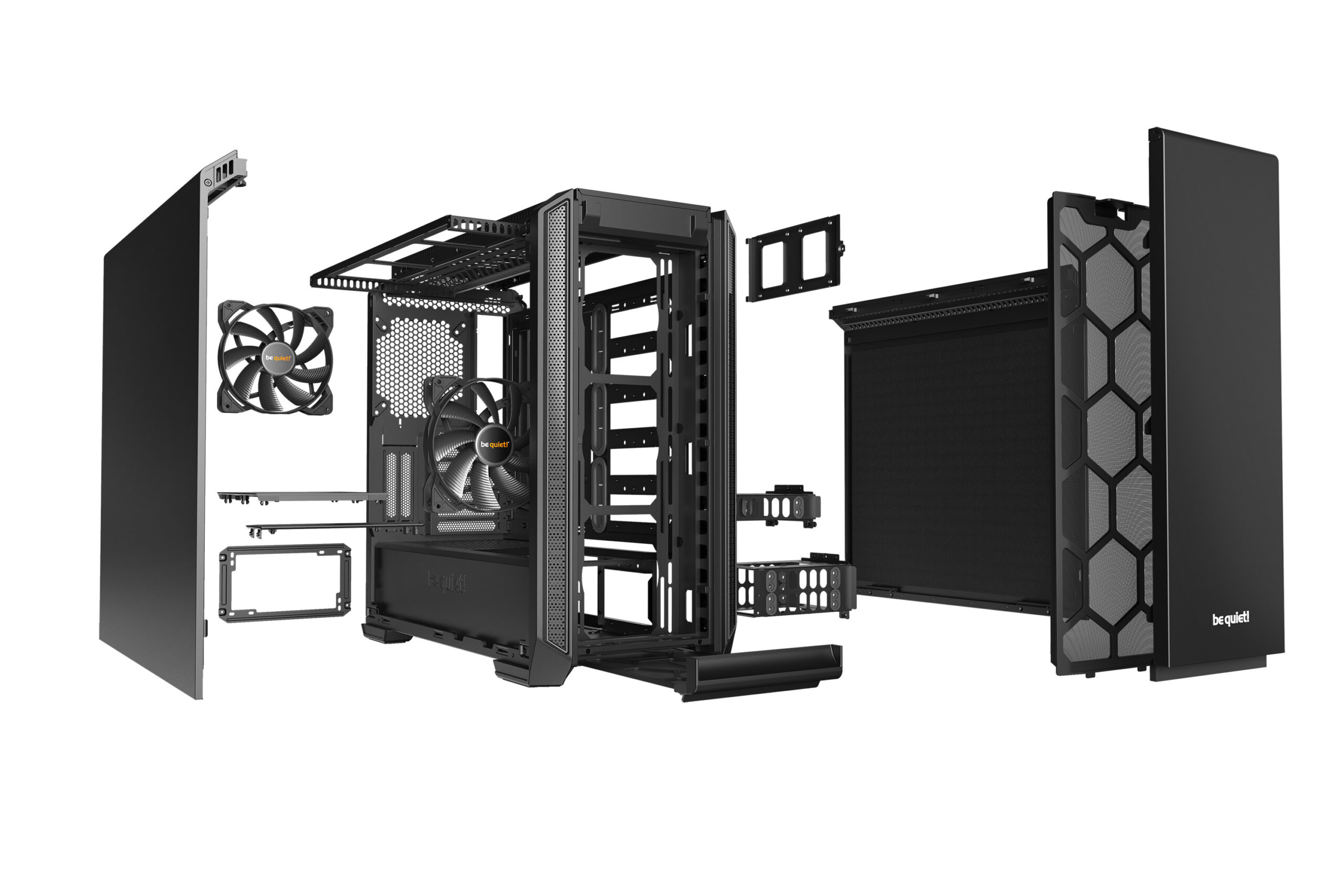 מארז למחשב be quiet! SILENT BASE 601 Black – תמונה 4