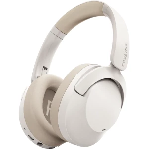 אוזניות Creative Wireless Over-ear Headphones with Hybrid ANC - White