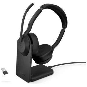 אוזניות Jabra Evolve2 55 Link380a MS Ste Std