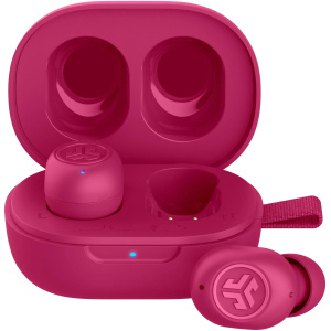 אוזניות JBuds mini TWS קומפקטיות ורודות