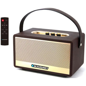 רמקול Bluetooth 70W נייד בעיצוב רטרו עם שלט רחוק