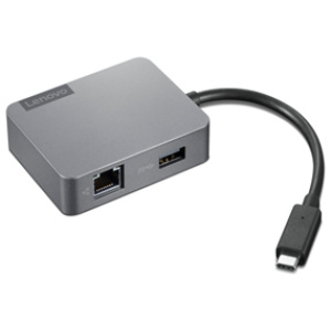 תחנת עגינה lenovo usb-c hub usb-c vga hd