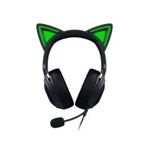 אוזניות razer kraken v2 kitty שחור