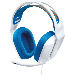 אוזניות גיימינג Logitech G335 Wired Gaming Headset-White