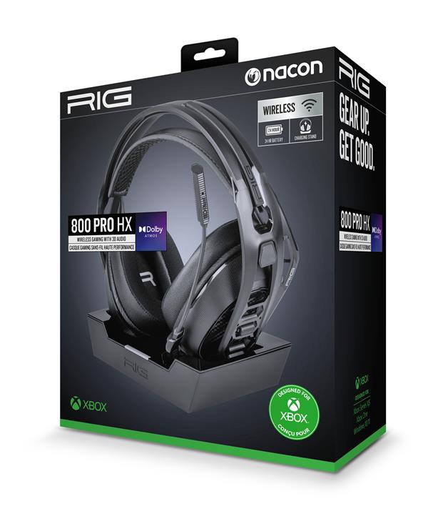 אוזניות גיימינג Nacon RIG 800 PRO HX – תמונה 2