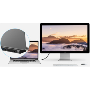 תחנת עגינה wavlink utd03 thunderbolt3