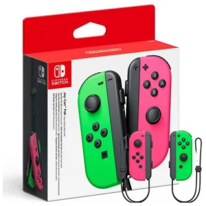 בקר joy con nintendo green pink mgm