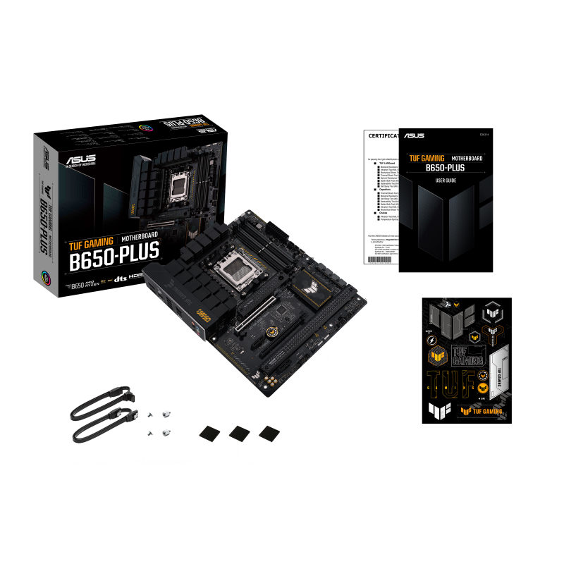 לוח אם ASUS TUF GAMING B650-PLUS MB (AMD R7000) AM5 USB3.2 G2*2 – תמונה 2