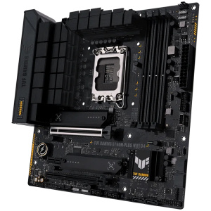 לוח אם ASUS TUF GAMING B760M-PLUS WIFI D4 MB LGA1700