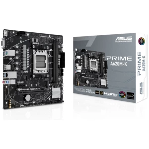 לוח אם ASUS PRIME A620M-K MB (AMD AM5) USB 3.2 G1 AURA