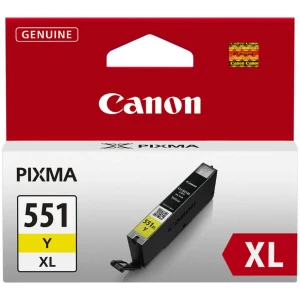 ראש דיו מקורי XL צהוב Canon CLI551XLY