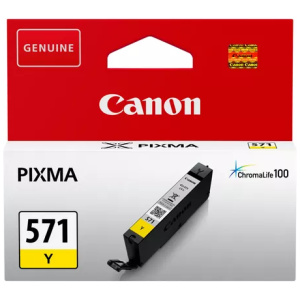 ראש דיו צהוב מקורי Canon CLI571Y