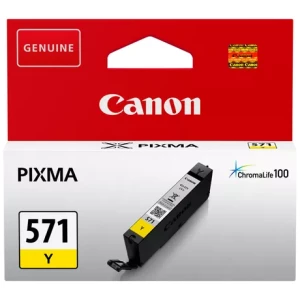 ראש דיו צהוב מקורי Canon CLI571Y