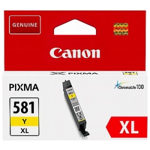 ראש דיו צהוב מקורי Canon CLI-581XL Y