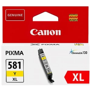 ראש דיו צהוב מקורי Canon CLI-581XL Y