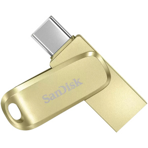 כונן חיצוני SANDISK DUAL DRIVE LUXE USB TYPE-C 256GB
