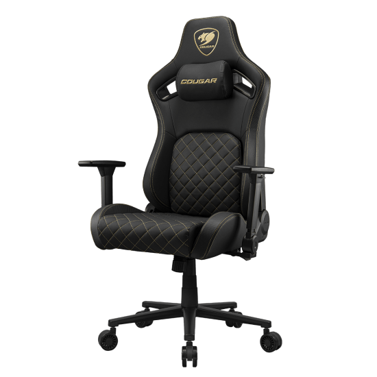 כיסא גיימינג COUGAR DEFENSOR Gold gaming chair – תמונה 4