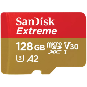 כרטיס זיכרון micro sd 128gb extreme