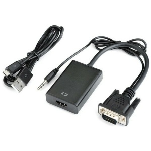 מתאם vga to hdmi עם שמע דגן