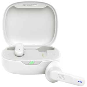 אוזניות JBL WAVE FLEX לבן