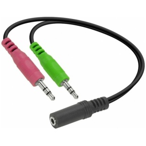 מתאם aux 2-male-female