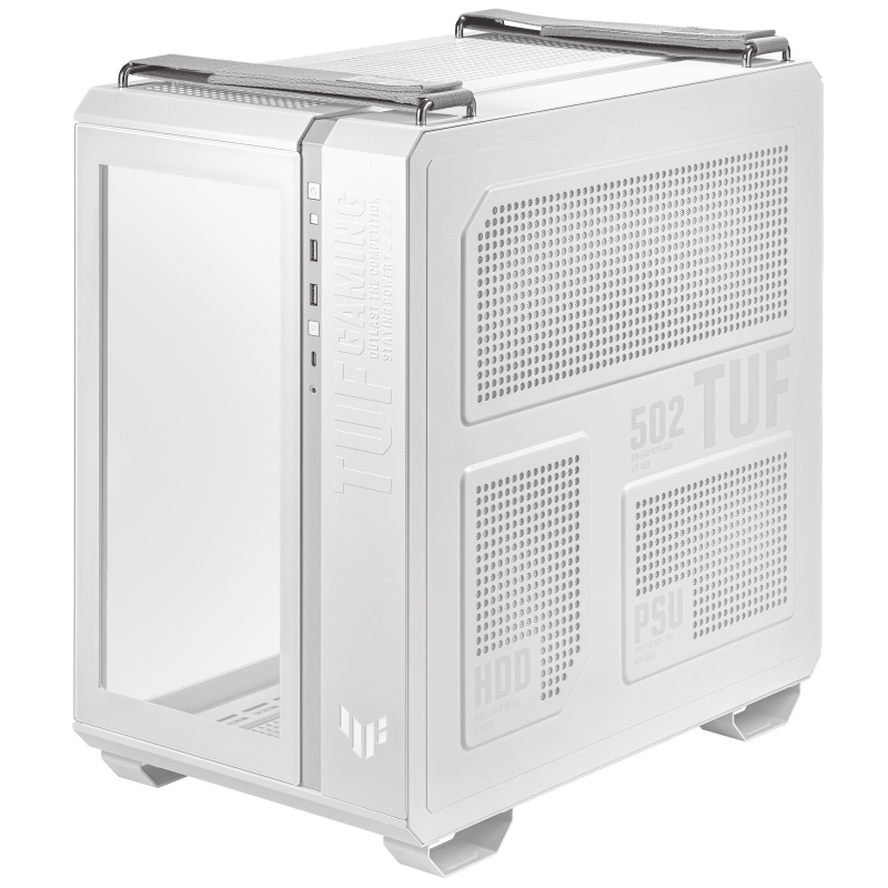 מארז ASUS GT502 TUF GAMING CASE TEMPERED GLASS WHITE EDITION – תמונה 6
