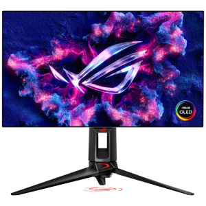 מסך גיימינג ASUS ROG PG27AQDP 26.5" QHD/480Hz/0.03MS/WOLED