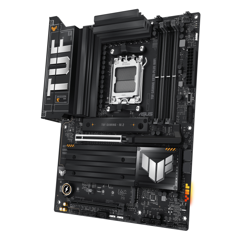 לוח אם ASUS TUF GAMING X870-PLUS WIFI 7 AM5 USB4 AURA – תמונה 3