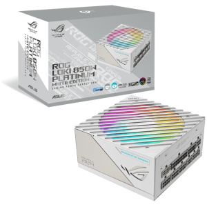 ספק כח מודולרי ASUS ROG-LOKI-850P-WHITE-SFX-L-GAMING