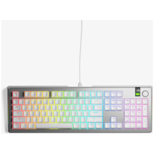 מקלדת מכאנית Glorious GMMK - Full Size 100% (Pre-Built) לבן