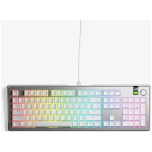 מקלדת מכאנית Glorious GMMK - Full Size 100% (Pre-Built) לבן