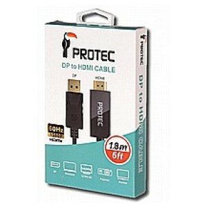 כבל DP TO HDMI 4K60H PROTEC