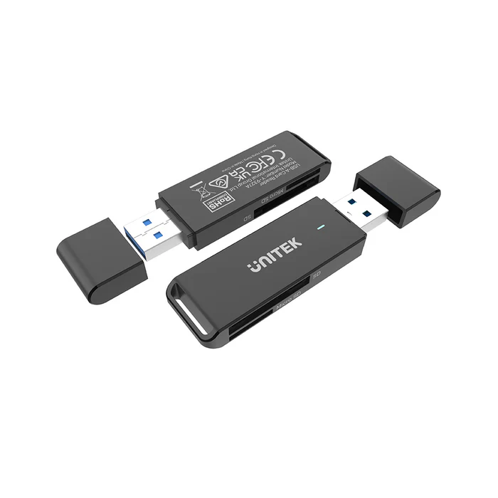 קורא כרטיסים SD MICROSD USB-A UNITEK – תמונה 5