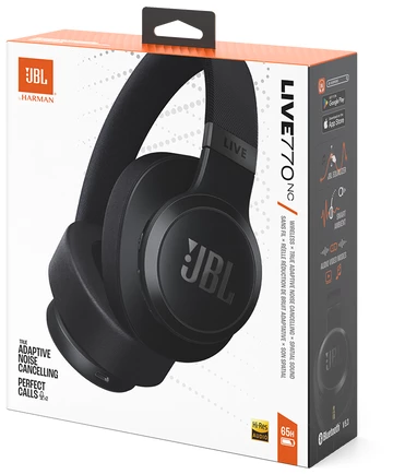 אוזניות JBL LIVE 770BT ANC שחור – תמונה 8
