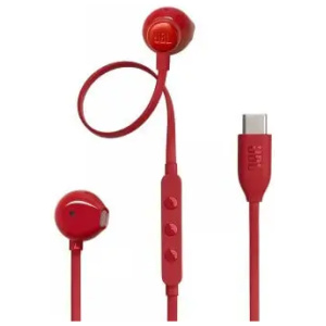 אוזניות אדום jbl tune 305c usb-c