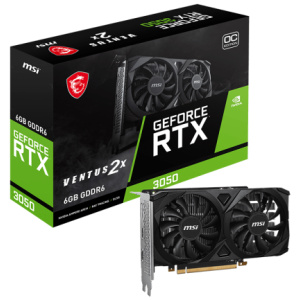 GeForce RTX 3050 VENTUS 2X E 6G OC
