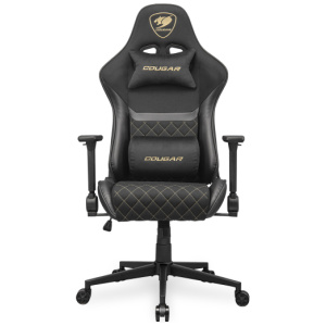 כיסא גימיינג COUGAR ARMOR ONE V2 Fabric GOLD