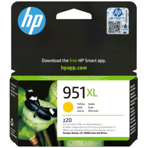 ראש דיו מקורי HP951XL צהוב