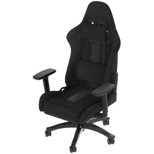 כיסא גיימינג בד CORSAIR TC100 Fabric שחור