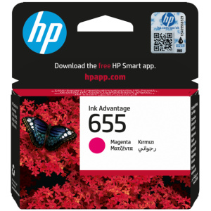 ראש דיו HP 655 אדום