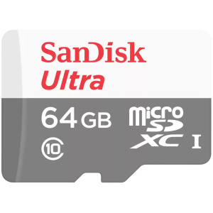 כרטיס זיכרון sandisk micro sd 64gb ultra