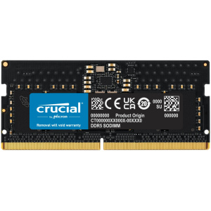 זיכרון לנייד crucial 32gb ddr5 4800 cl40