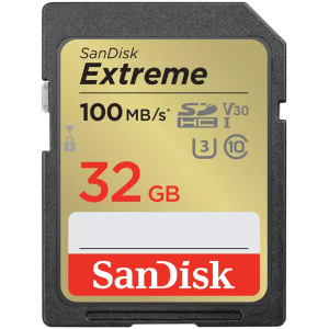 כ.זיכרון sandisk extreme sd 32gb 4k