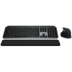 מקלדת ועכבר logitech mx keys s mac grey